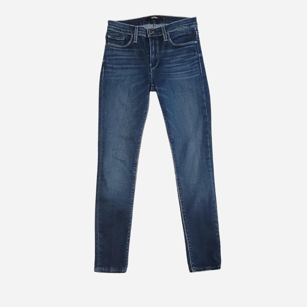 Hudson Jeans Mid-Rise Dark Wash Denim Size 27 - Classic & Versatile